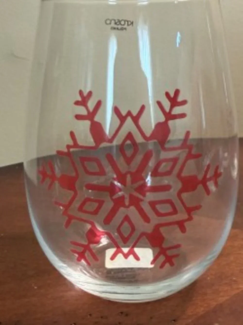 Crate & Barrel Winter Glassware (4)